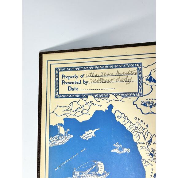 1934 Elise E. Egermeier “Bible Story Book” Hardcover Illustrated - Picture 7 of 13